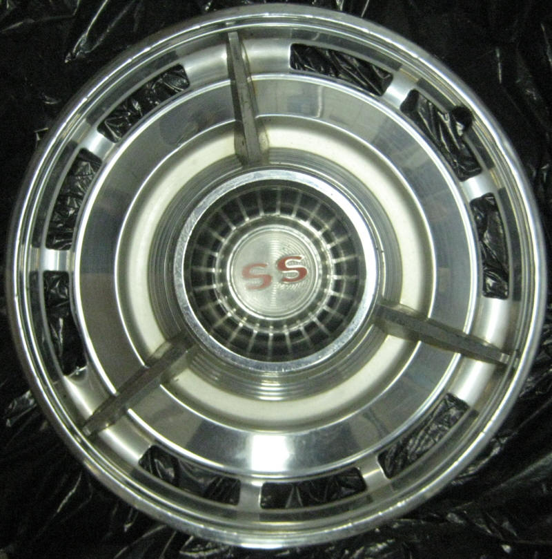 Vintage Chevrolet Impala Chevelle Spinner SS Hubcaps 1964 - 68 Car ...